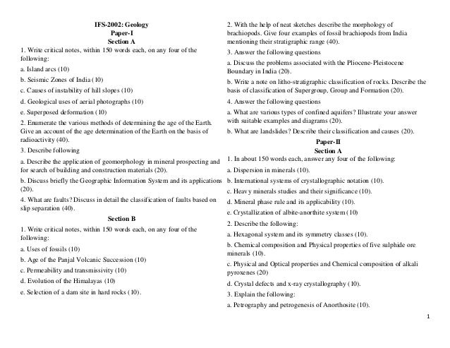 Forest service research paper