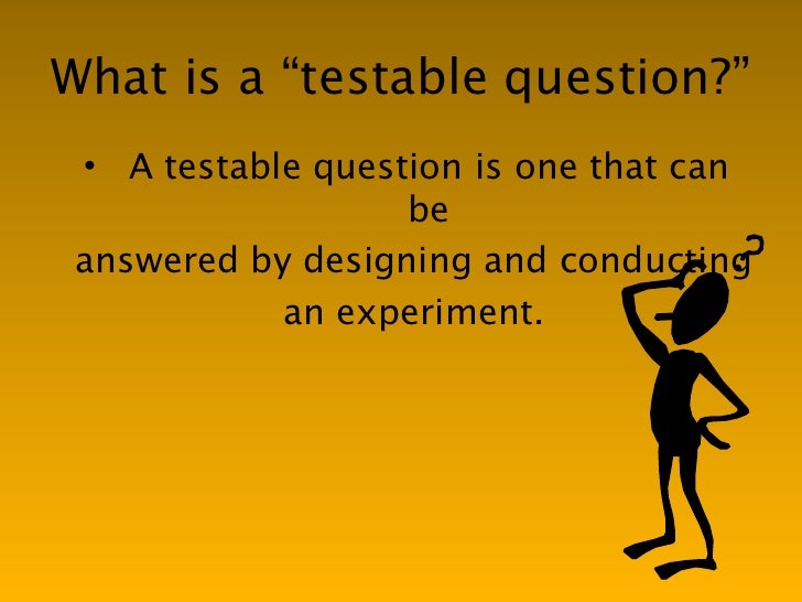 question testable question format