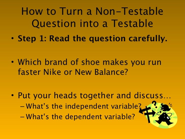 question testable question format