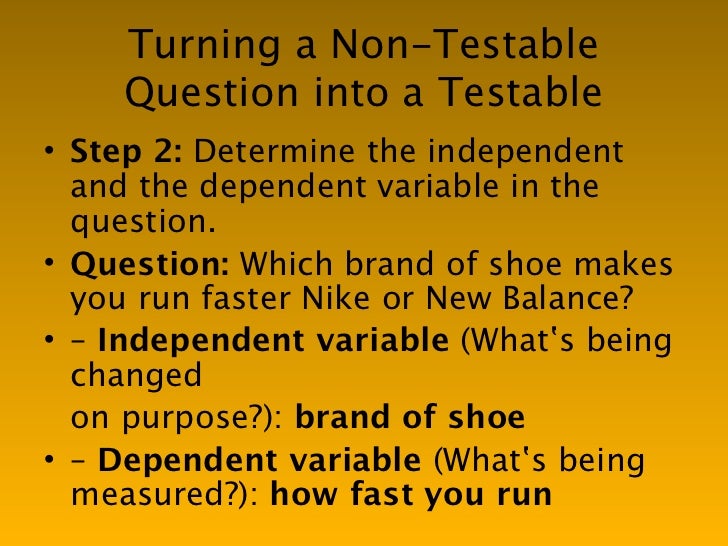 question testable question format