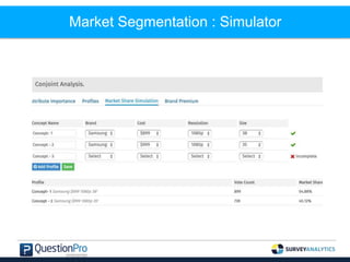 Market Segmentation : Simulator
 