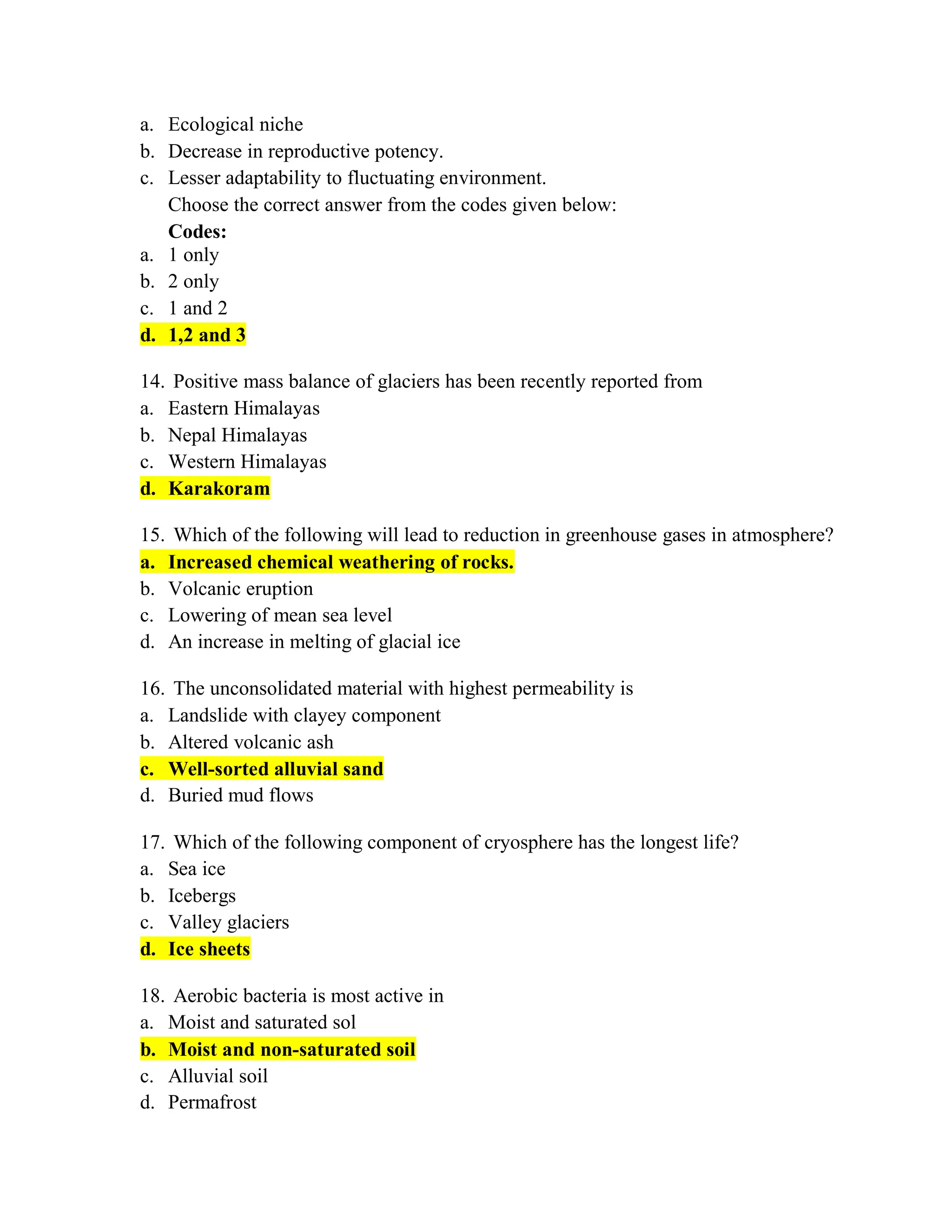 UGC NET Environmental Science - Paper 2.pdf