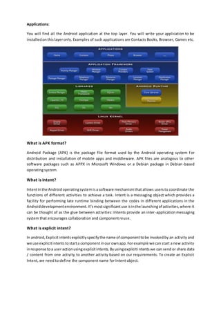 Questions About Android Application Development | PDF