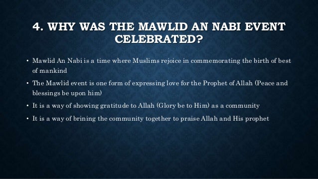 Is Mawlid Halal or Haram?