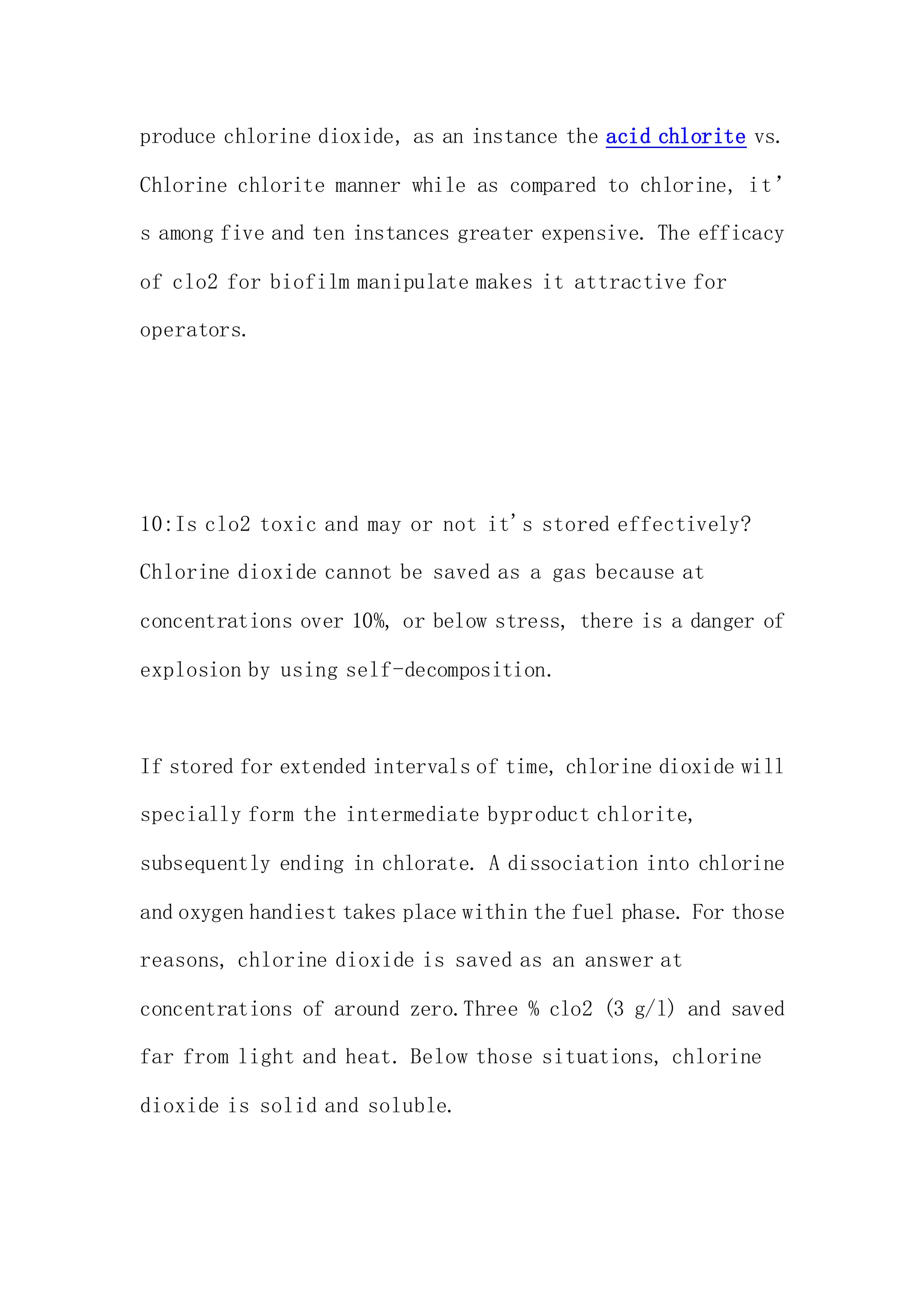 Questions and answers about chlorine dioxide.docx