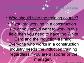 Questions and answers regarding white card | PPT