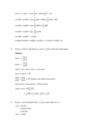 Questions and Solutions Basic Trigonometry.pdf