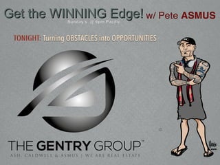 ©
Get the WINNING Edge!Get the WINNING Edge!
 