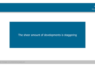 ain Workspace www.blockchainworkspace.com
The sheer amount of developments is staggering
 