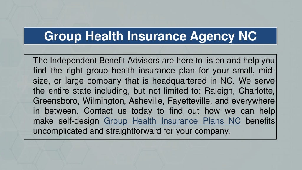 Questions for Small Business Group Health Insurance NC