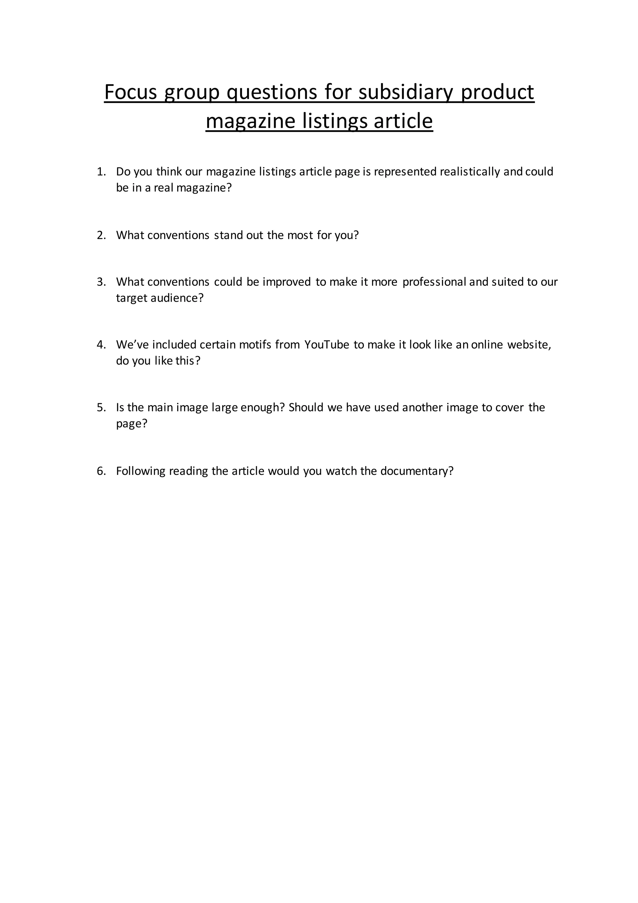Questions for the magazine dps | DOCX