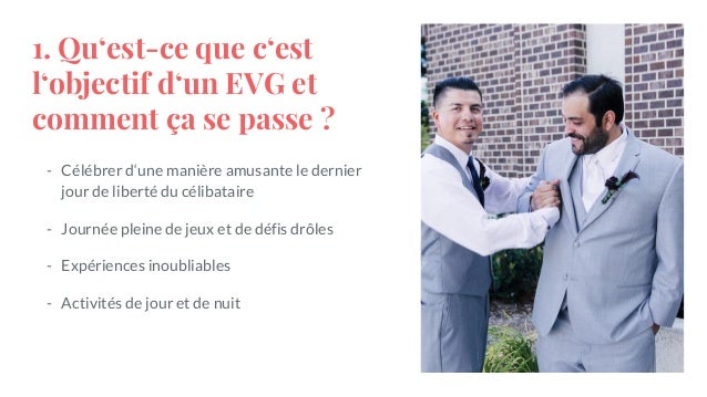 Questionnaire pour enterrement de vie de célibataire