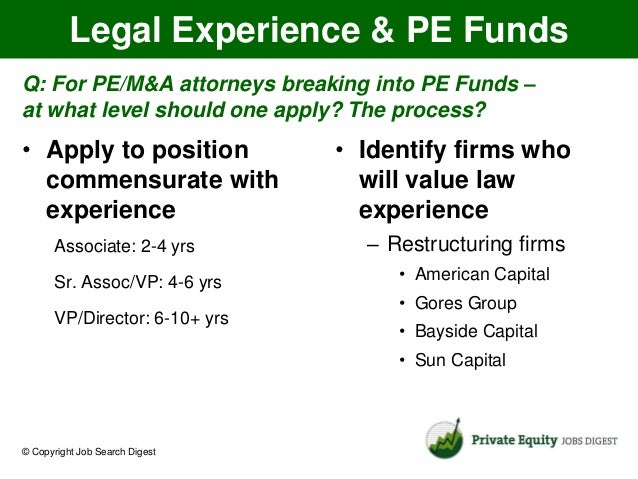 Questions On Private Equity Careers Questions On Private Equity Careers