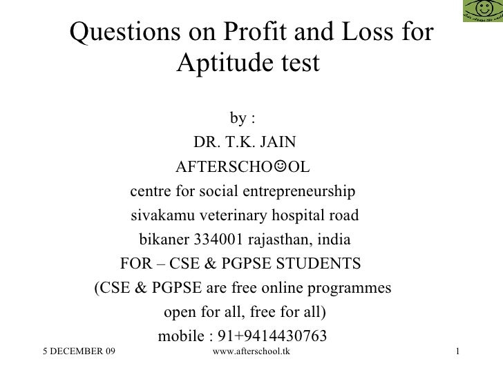 questions-on-profit-and-loss-for-aptitude-test
