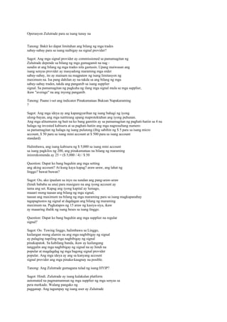 Questions RéPonses Tg