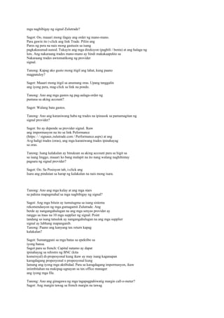 Questions RéPonses Tg