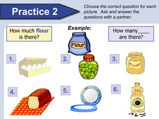 Questions with any, some, how much, quatifiers | PPTX