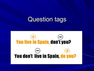 Question tags
 