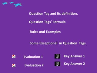 Question tags | PPTX