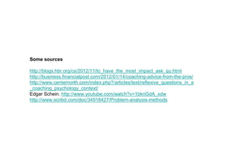  What would be different in your life, if ….? 
 I hear your concern about getting the right sales people to 
pull off this campaign. If we could get the right people, what 
could the campaign look like? 
 