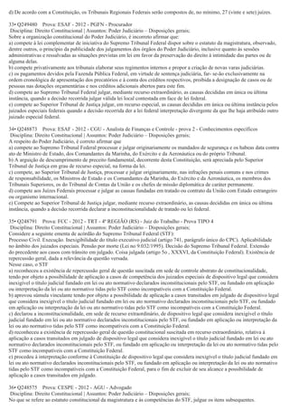 Questoes constituc-poder judiciario