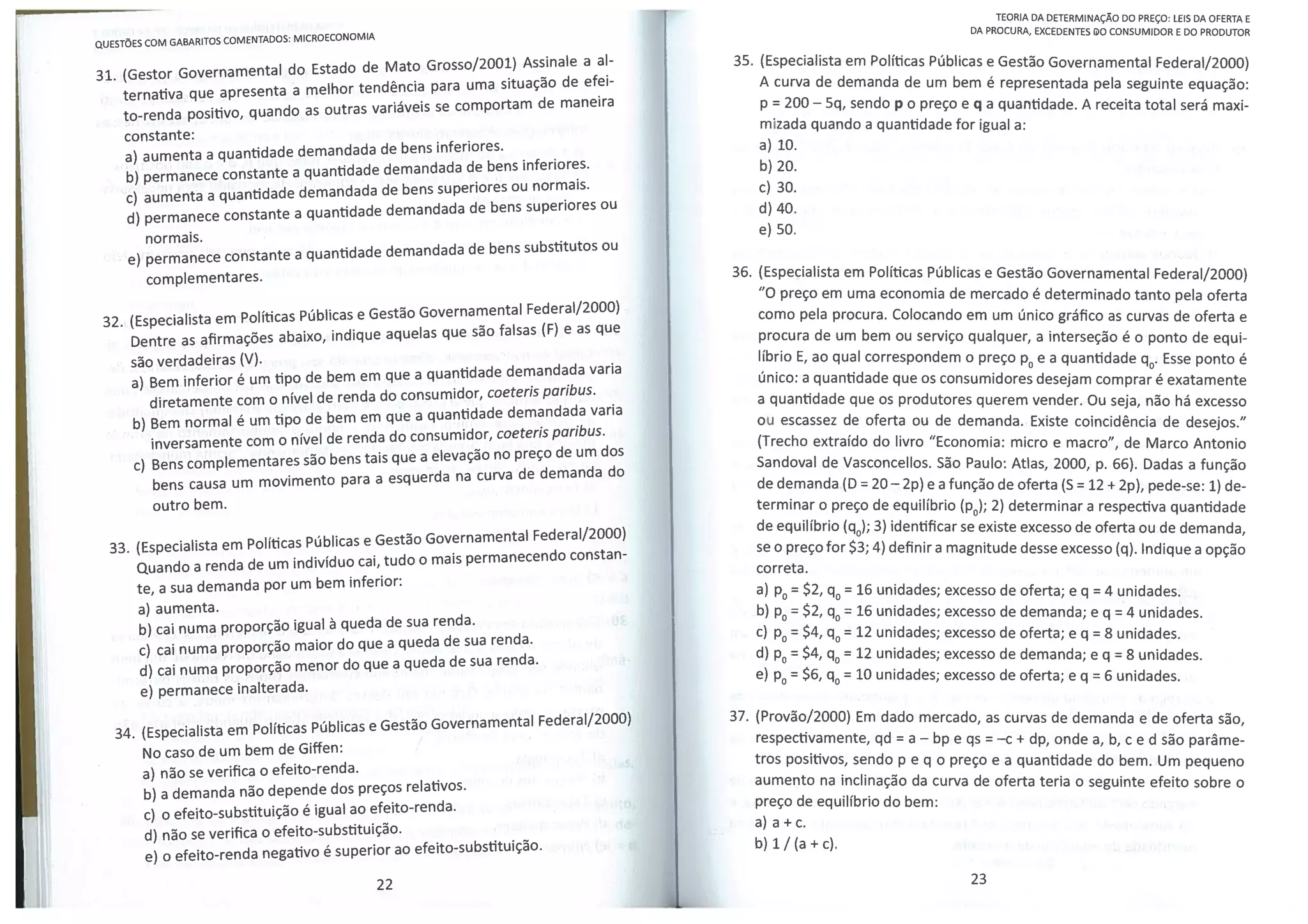Questoes de-microeconomia-com-gabarito-comentado