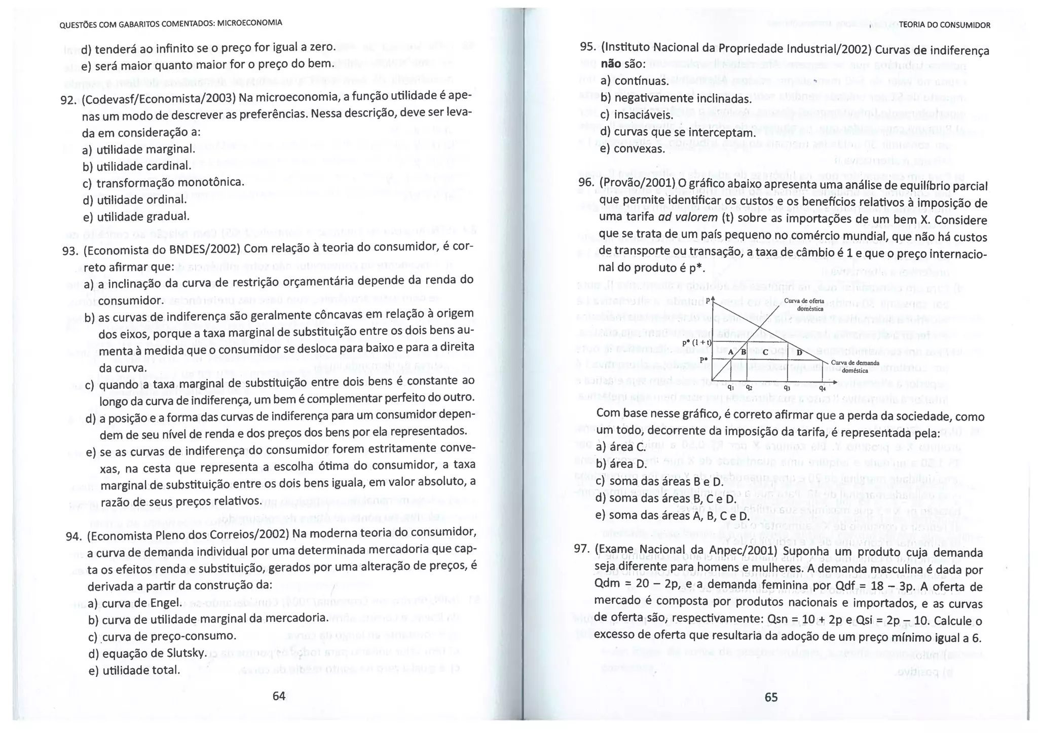 Questoes de-microeconomia-com-gabarito-comentado