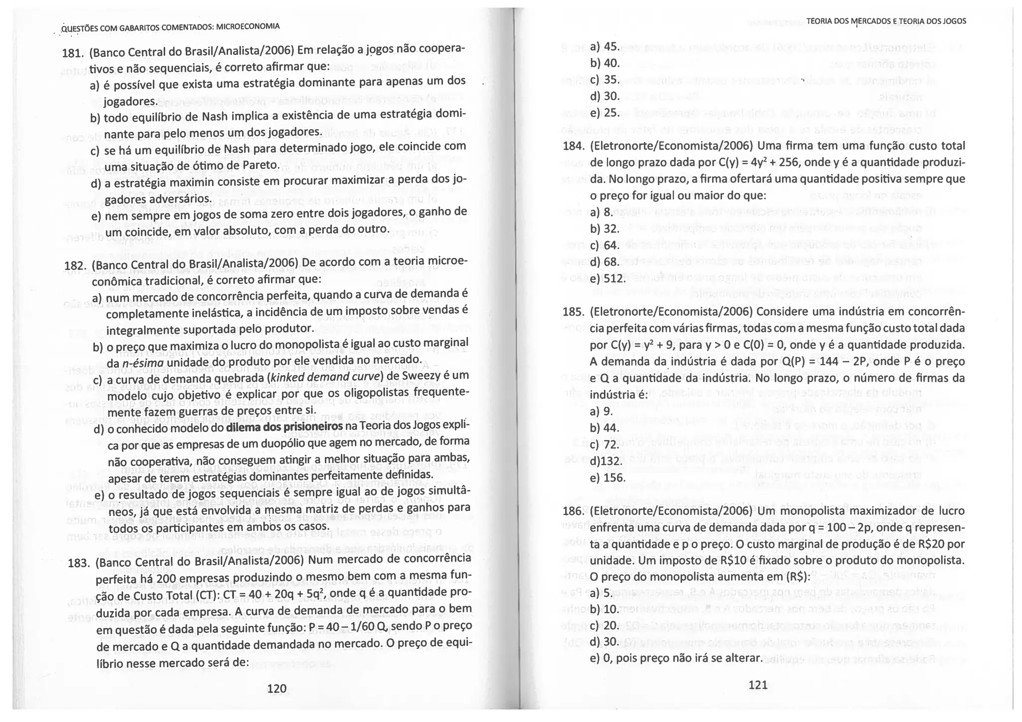 Questoes de-microeconomia-com-gabarito-comentado