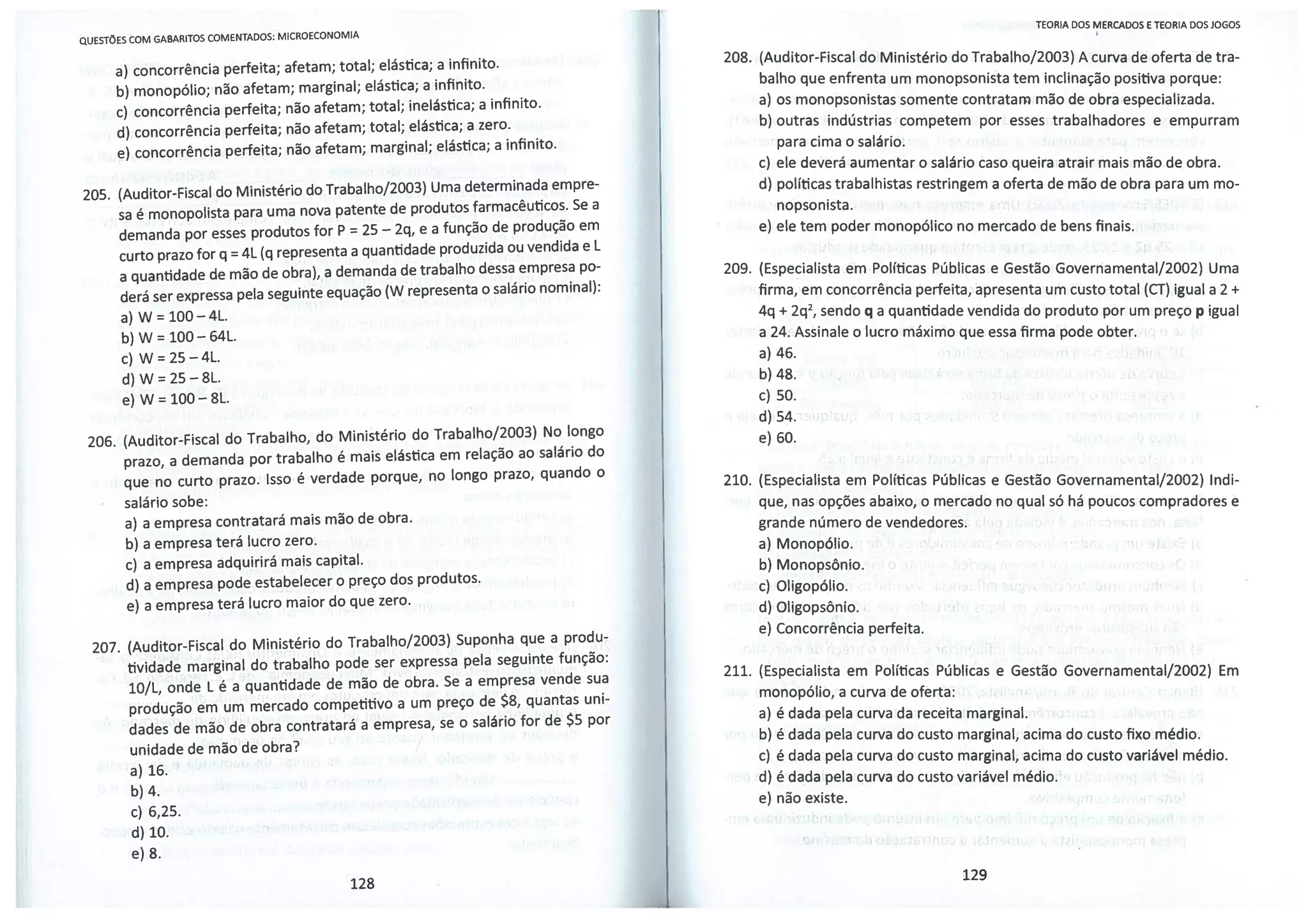 Questoes de-microeconomia-com-gabarito-comentado
