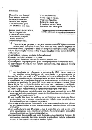 Questoes do enem de portugues