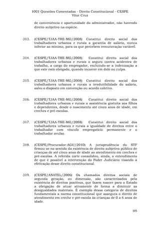 Questoes resolvidas cespe constitucional