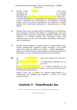 Questoes resolvidas cespe constitucional