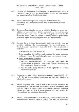 Questoes resolvidas cespe constitucional