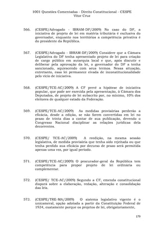 Questoes resolvidas cespe constitucional