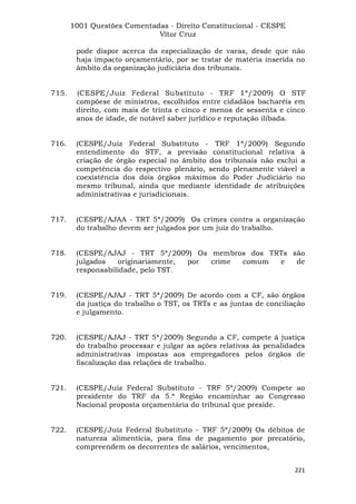 Questoes resolvidas cespe constitucional