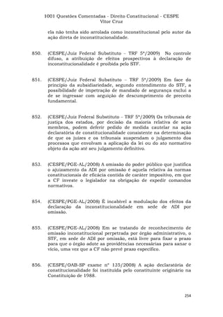 Questoes resolvidas cespe constitucional