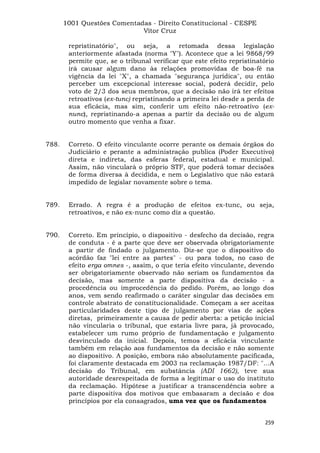 Questoes resolvidas cespe constitucional