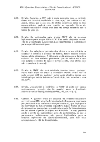 Questoes resolvidas cespe constitucional