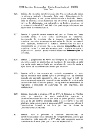 Questoes resolvidas cespe constitucional