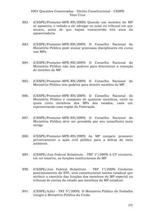 Questoes resolvidas cespe constitucional