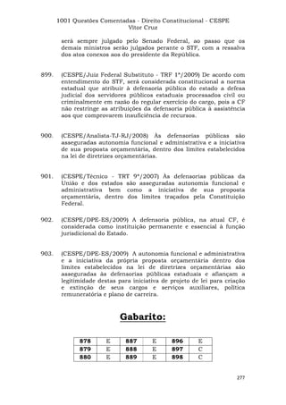 Questoes resolvidas cespe constitucional
