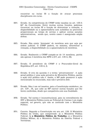 Questoes resolvidas cespe constitucional