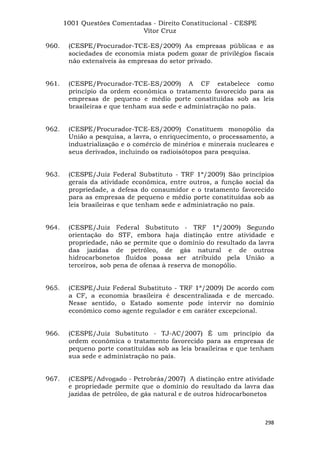 Questoes resolvidas cespe constitucional