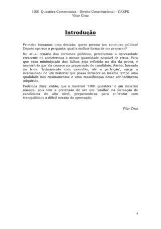 Questoes resolvidas cespe constitucional