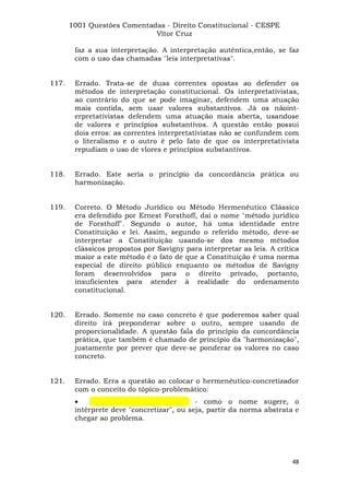 Questoes resolvidas cespe constitucional