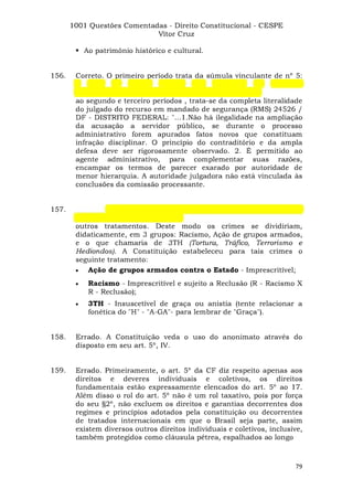 Questoes resolvidas cespe constitucional