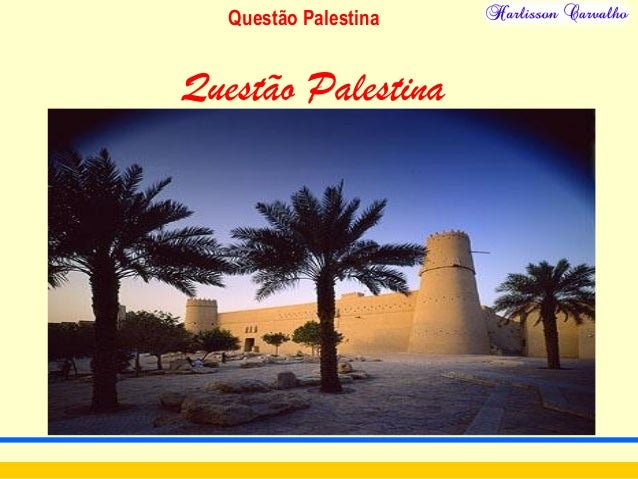 Questão palestina
