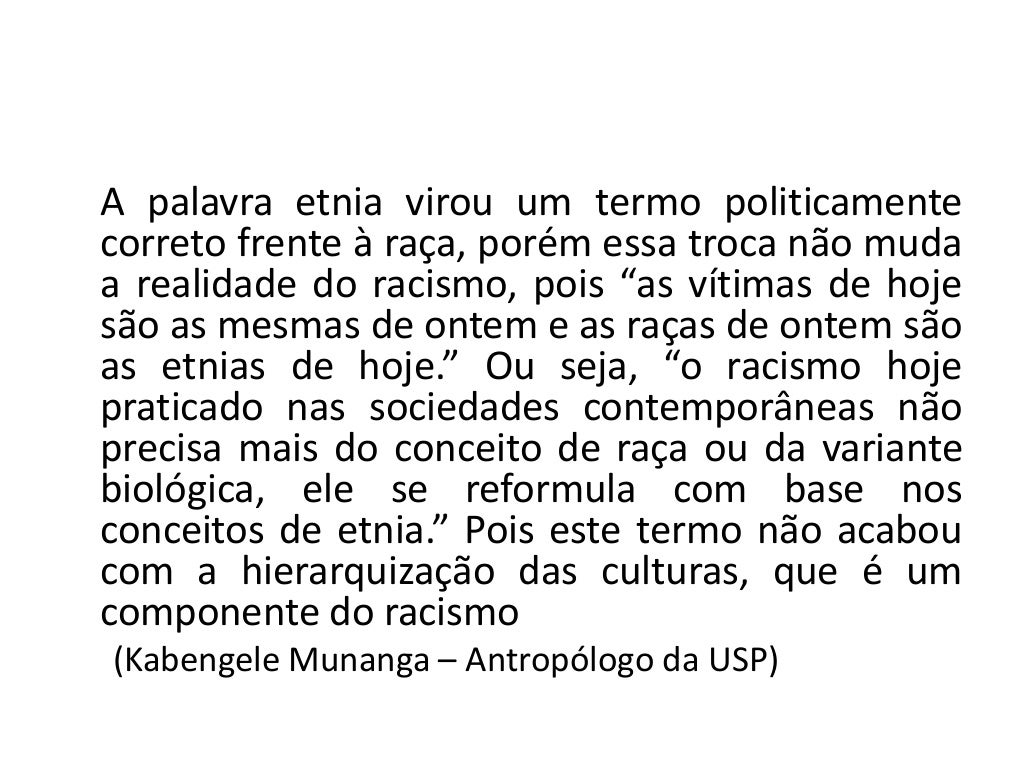 A Questão Racial Era Critério Para Alguém Se Tornar Escravo