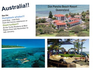 Tangalooma Island Resort, Queensland – Australia!