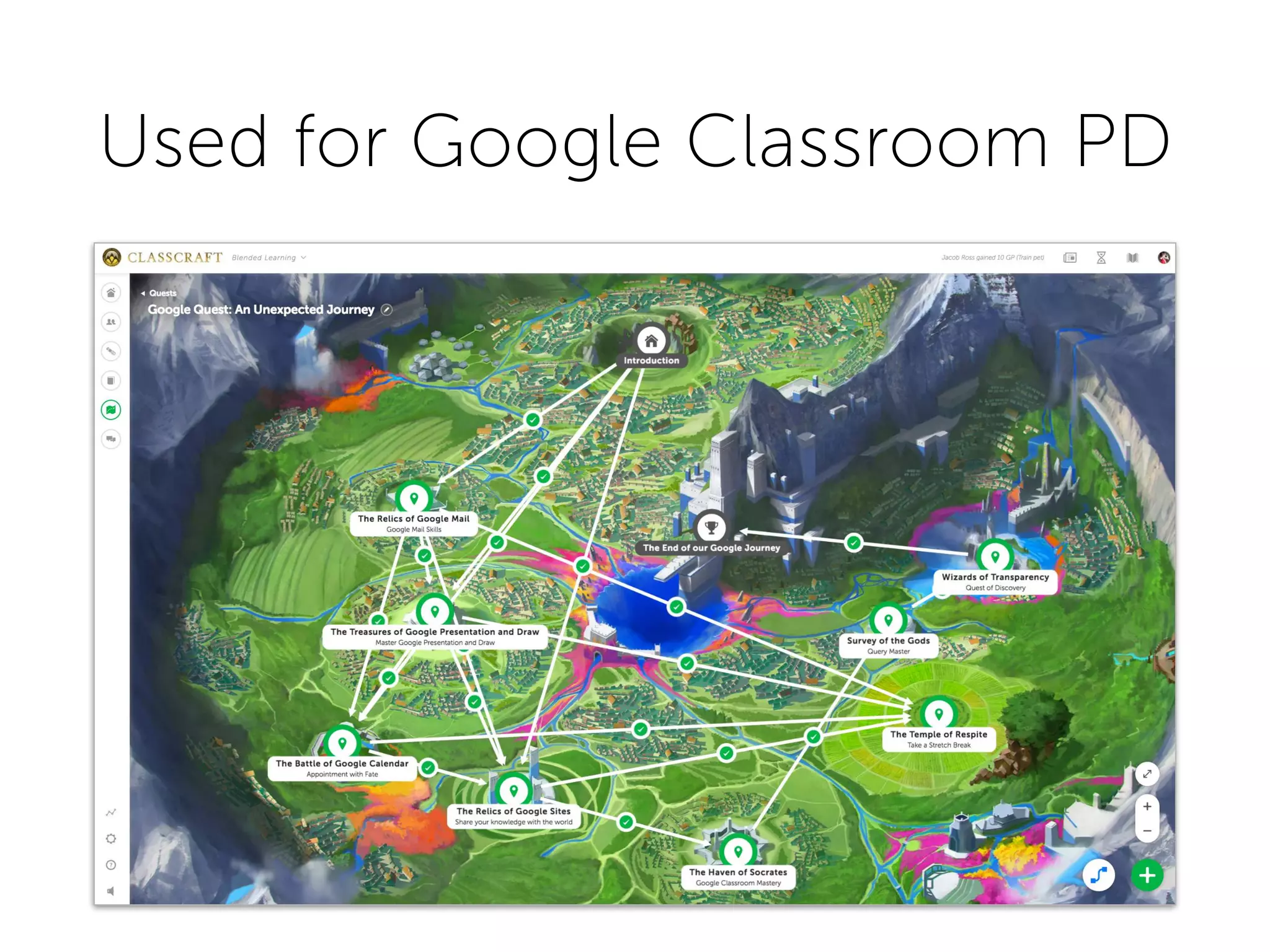 Used for Google Classroom PD
 
